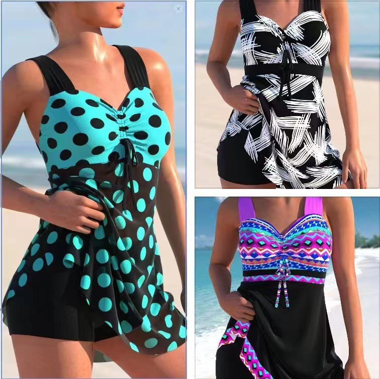 【S-4XL】2025 Set costum de baie imprimat nou pentru dama